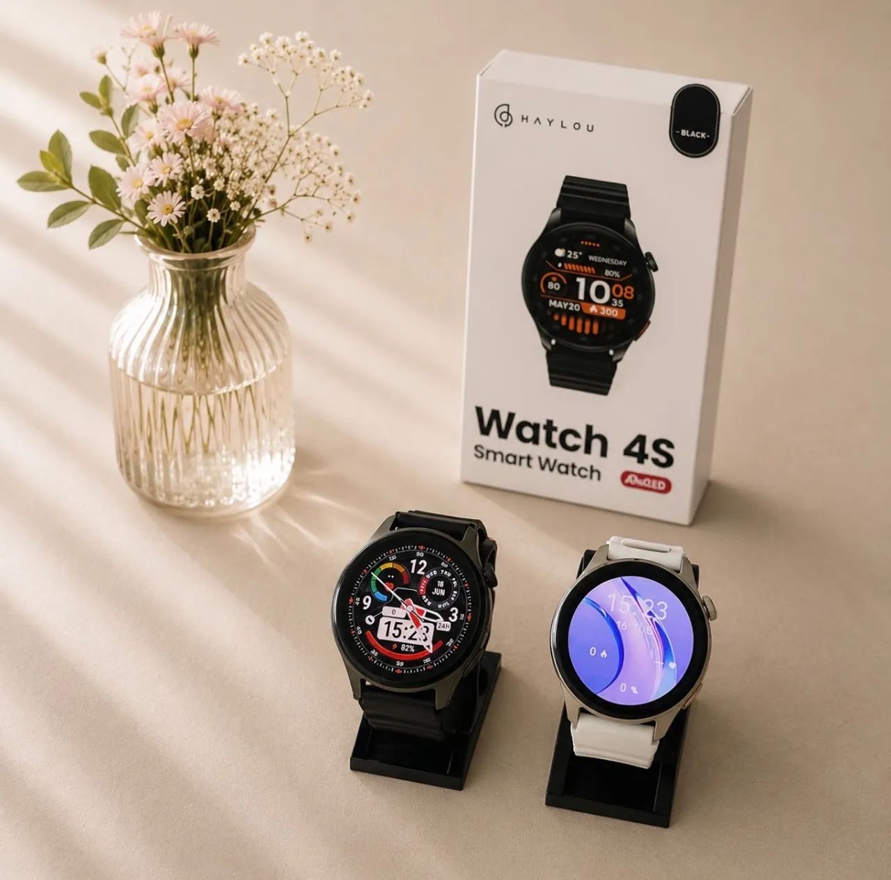 HAYLOU WATCH 4S (Com GPS & Strava)