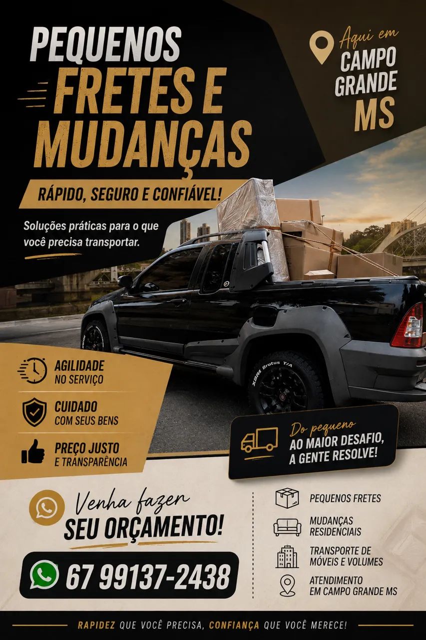 FAÇO PEQUENOS FRETES 