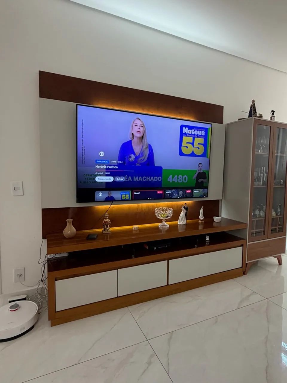 Painel e hack de televisão  - Foto 3