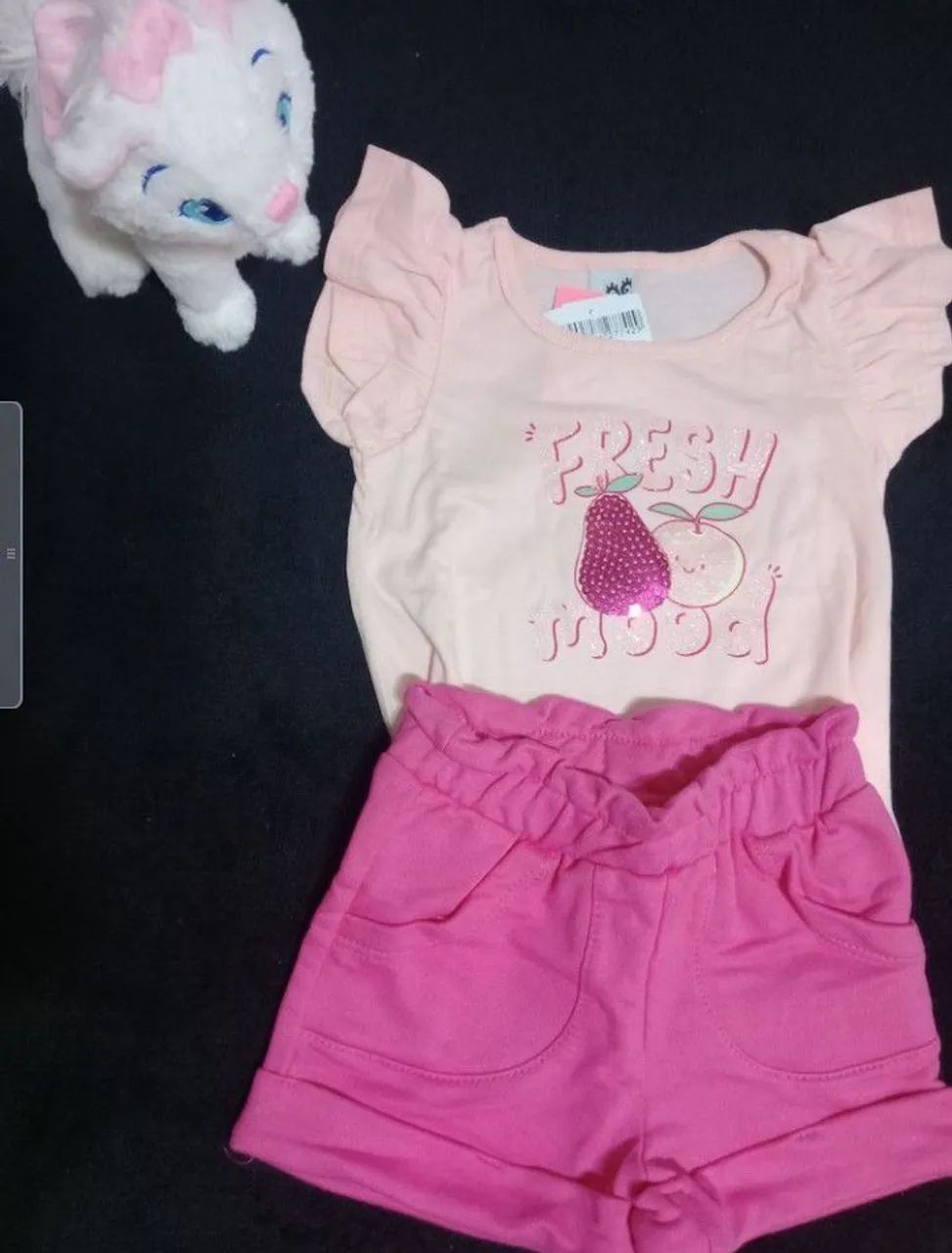 Conjunto bebê Teddy Bear TAM M - Foto 3