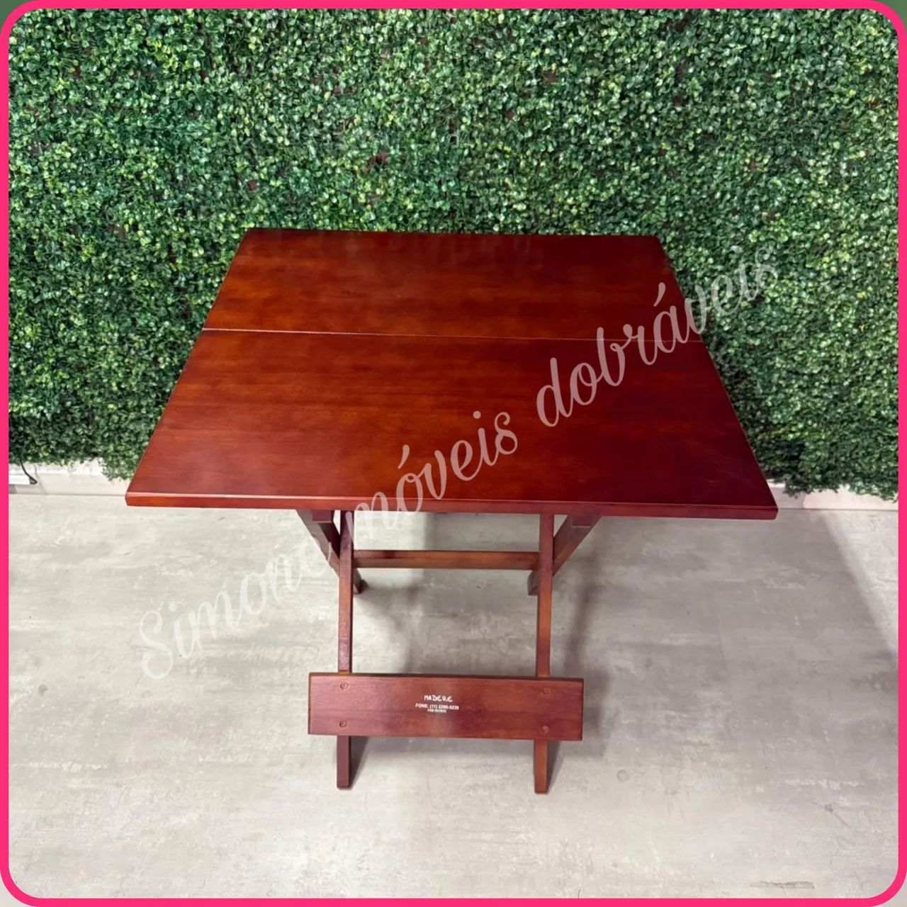 Mesa dobrável com 2 cadeiras - Foto 5