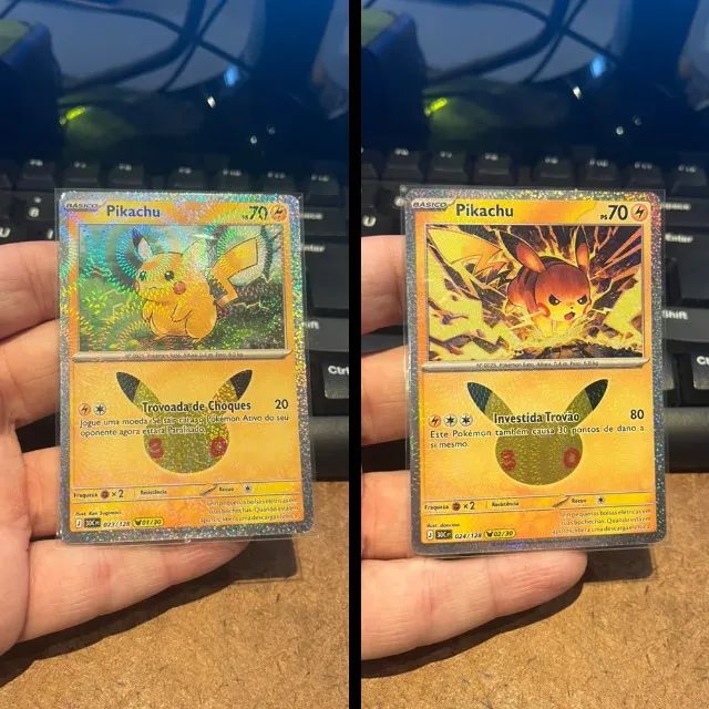 Combo Cartas Pokémon 30 Anos - PT-BR - Foto 4
