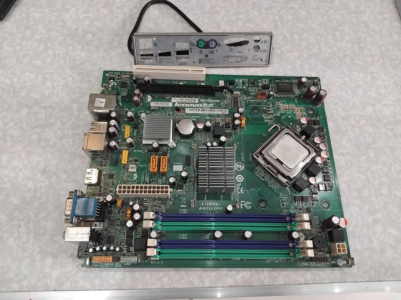 Placa mãe Lenovo MTQ45NK Ddr3 Core 2 duo 4600 - Foto 2
