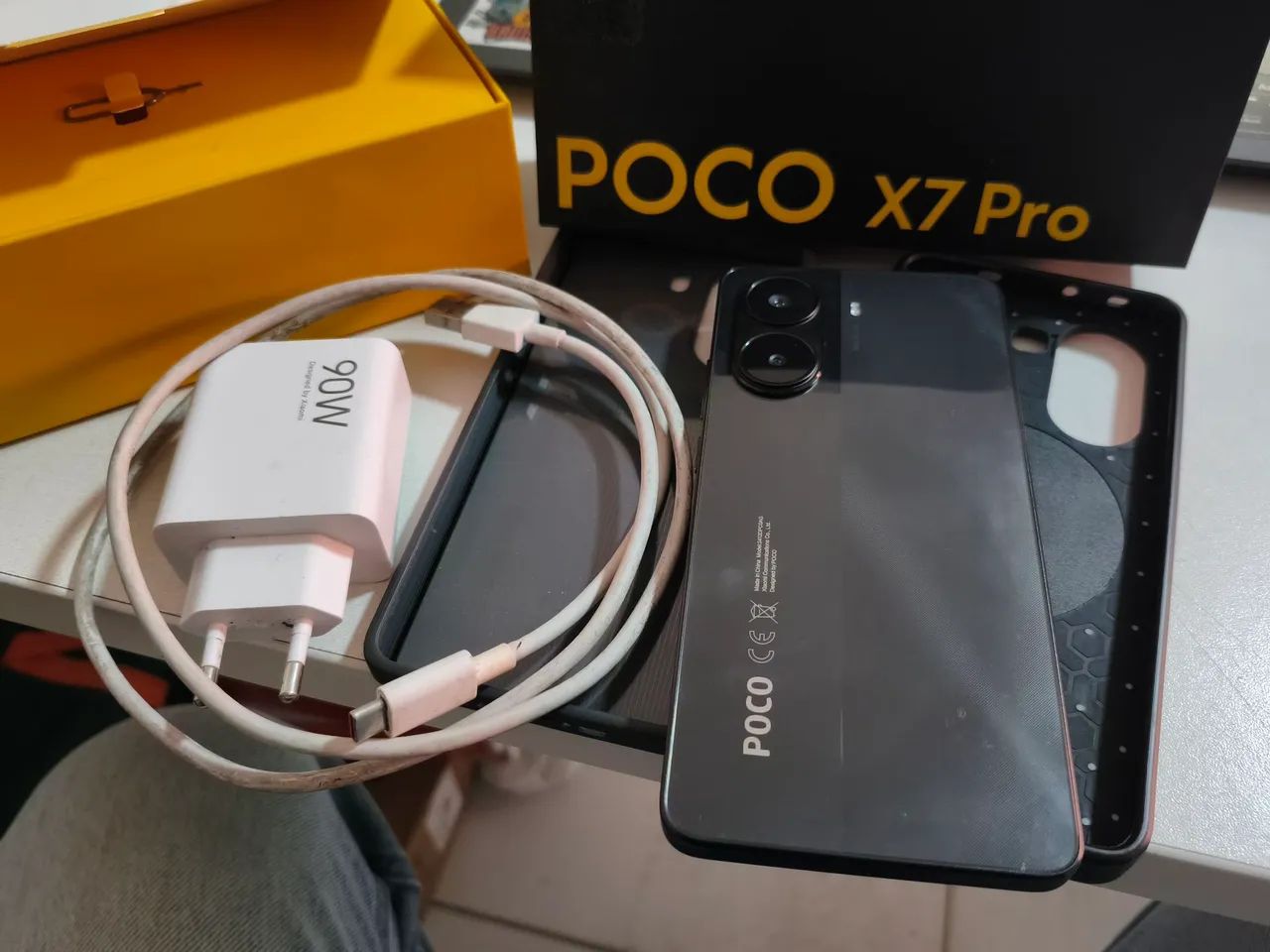 POCO X7 PRO 5G( preço final, o usado mais novo da olx) - Foto 4