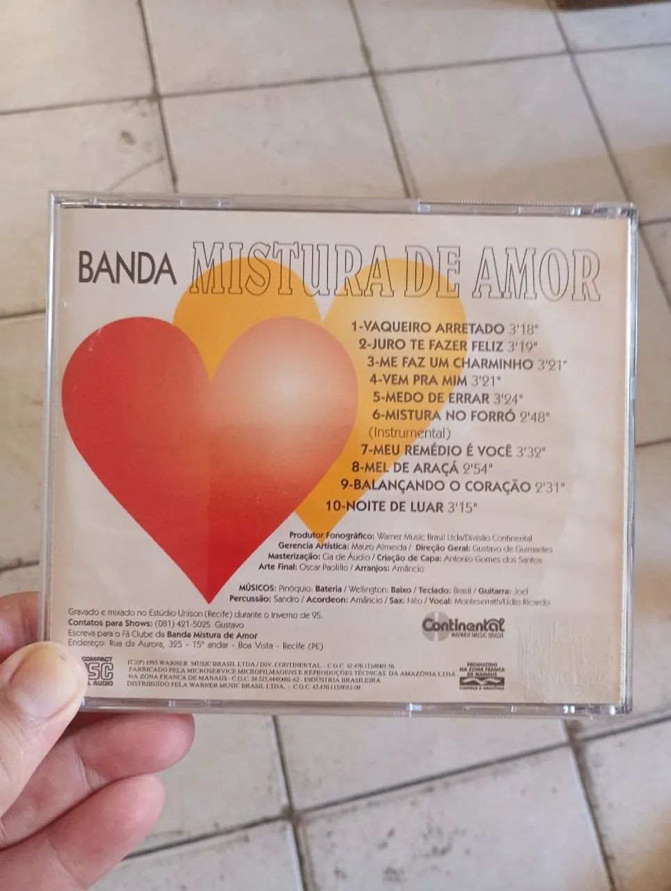 Cd Forró Banda Mistura de Amor - Foto 2
