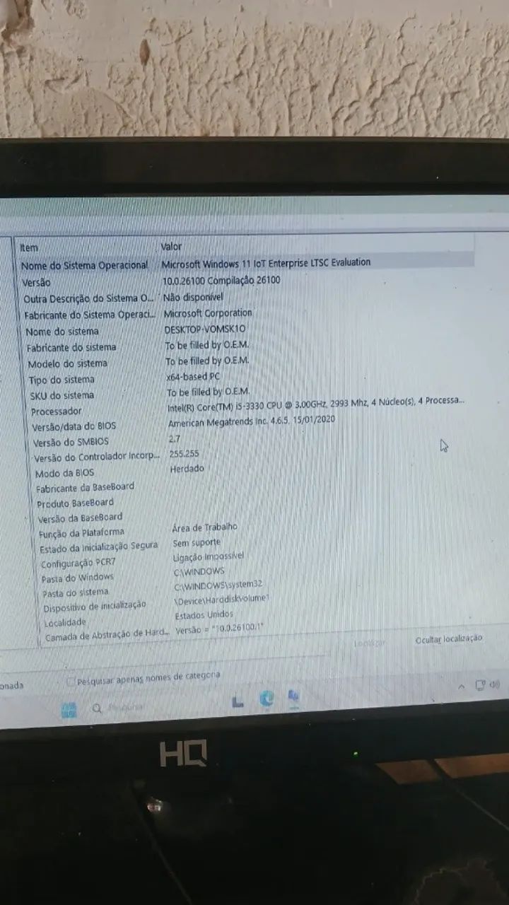 PC / CPU [ i5-3330 ] - Rápido, Testado e Pronto para Usar! (DISPONIVEL A NEGOCIAR VALOR.) - Foto 4