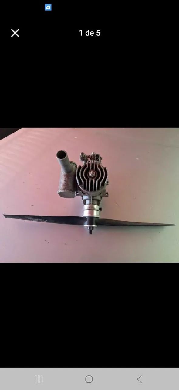 Aeromodelo motor OS RCGF 10CC GASOLINA 