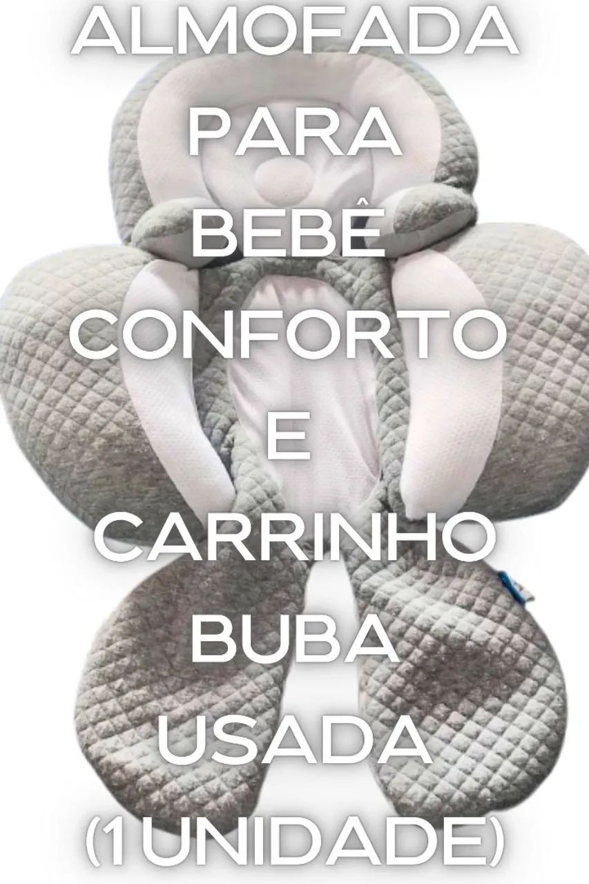 Almofada para Assento do Bebê Conforto e Carrinho Buba