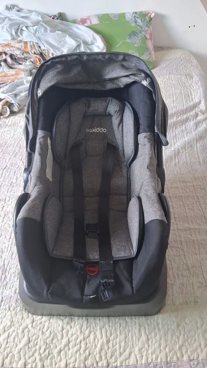 Carrinho de bb + bebê conforto  - Foto 4