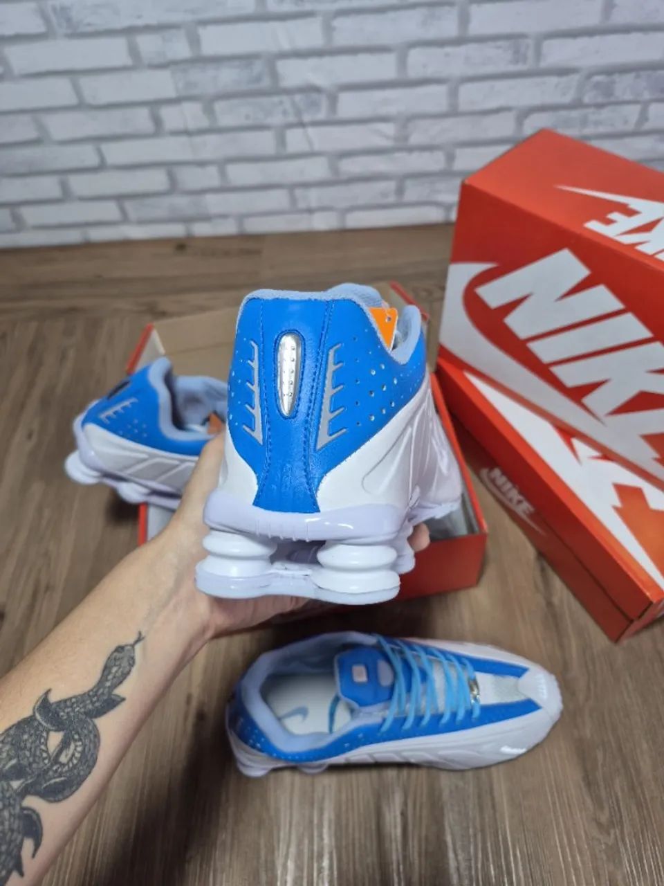 Tênis Estilo Nike Shox Primeira Linha Premium | Confortável | Entrego DF - Foto 4
