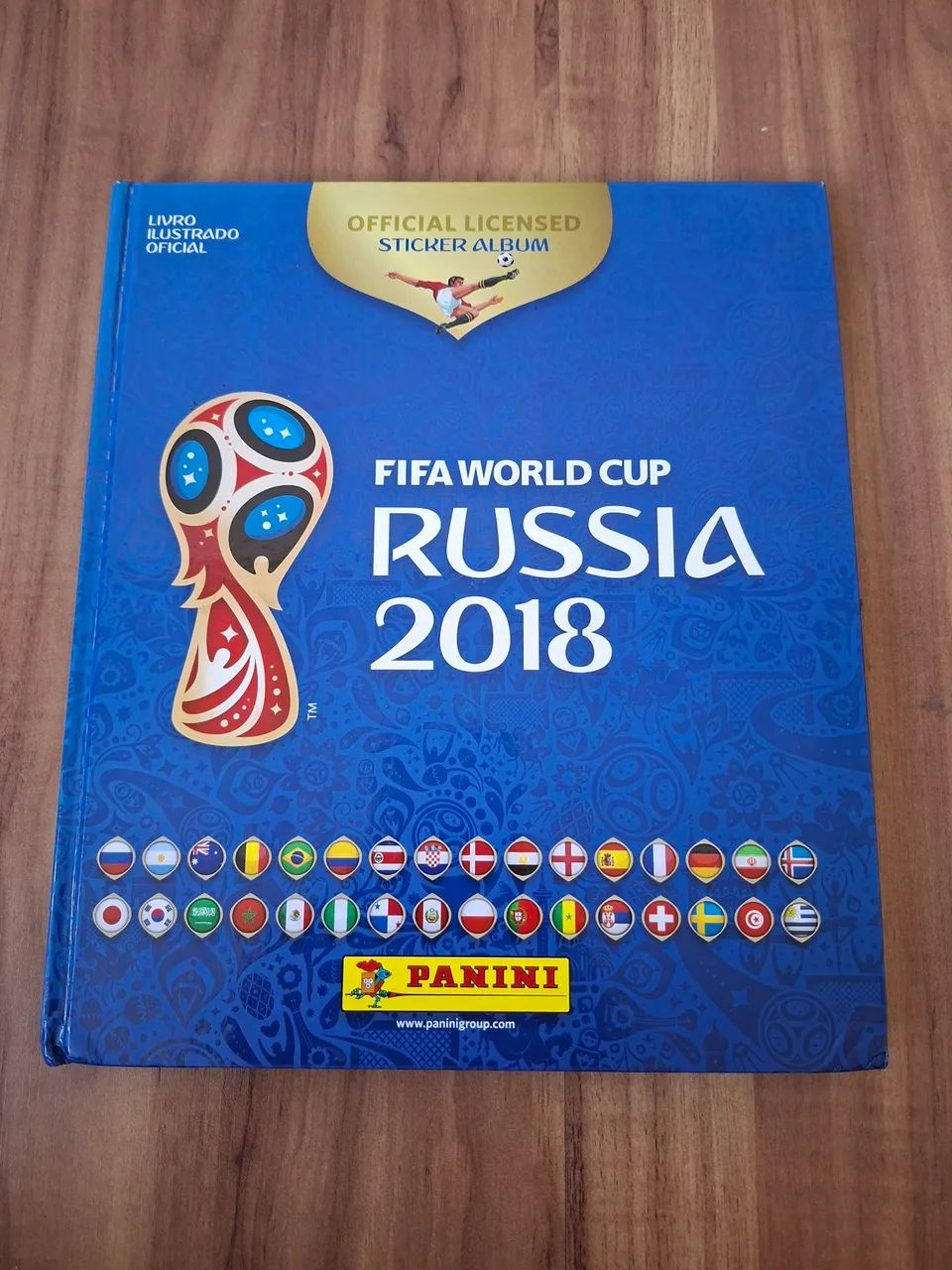 Album COMPLETO Copa do Mundo 2018 capa dura
