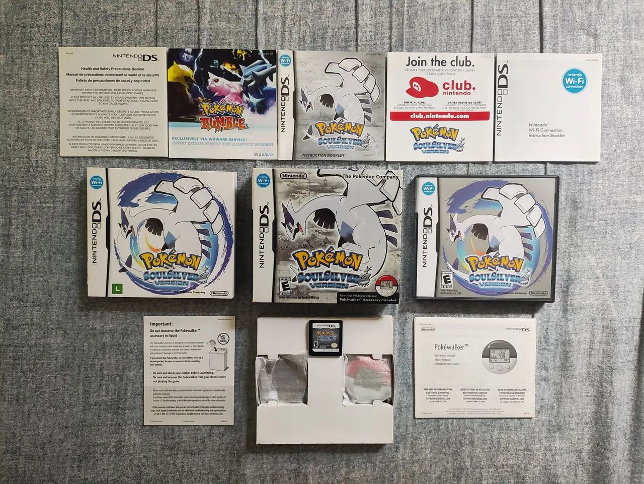 Pokémon Soul Silver - Nintendo DS e 3DS