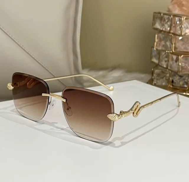 Óculos de sol quadrados UV400, design simples e elegante, uso diário