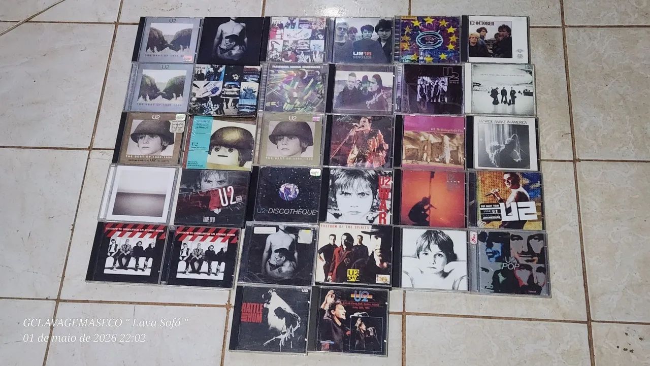 Coleção U2 - CDs, DVDs etc - Santa Maria, Brasília 1503232059 | OLX