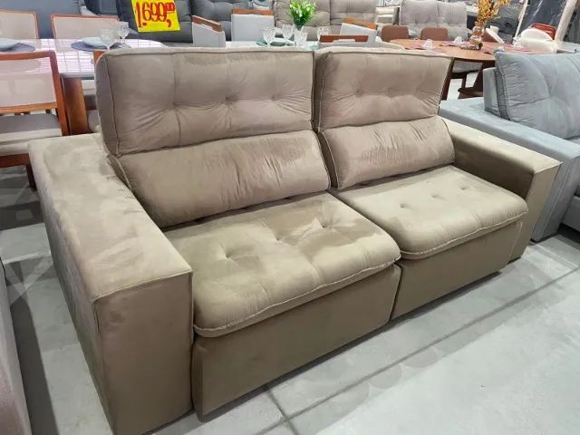 Sofá retrátil e Reclinável MEGA OFERTA