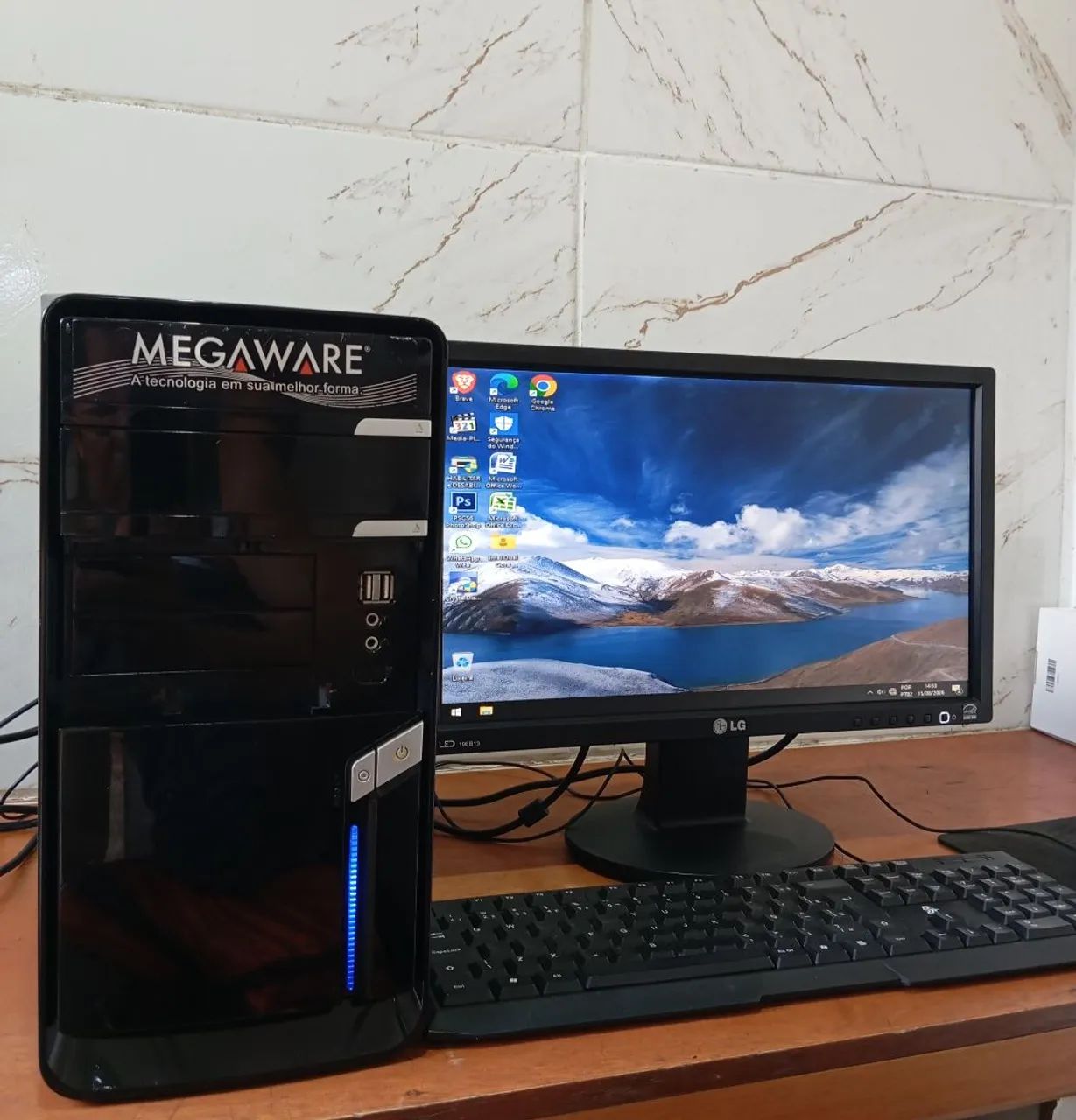 Computador Dual Core 3.0 Windows 10 Wi-fi Perfeito Completo 9?8?6?0?6?5?0?1?9? - Foto 5