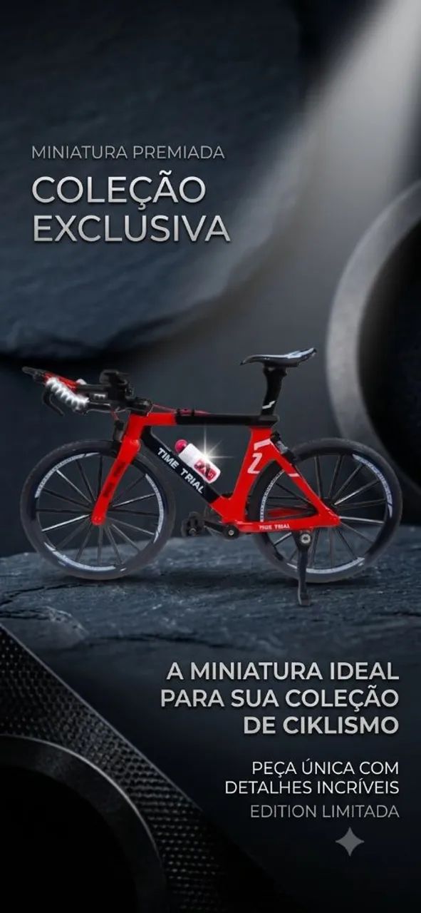 Bicicleta de Ferro em Miniatura  - Foto 2