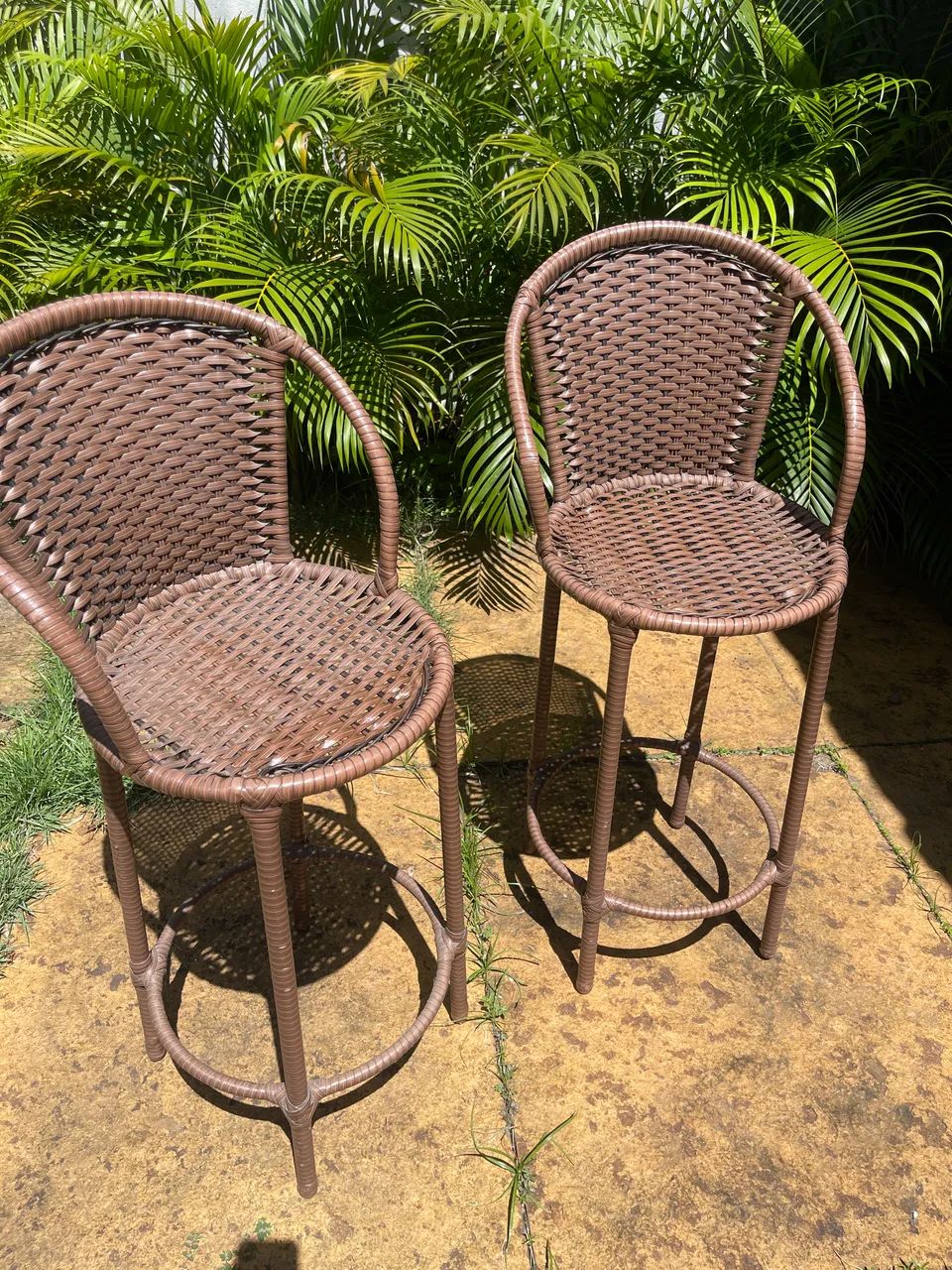 Banquetas de fibra sintética 