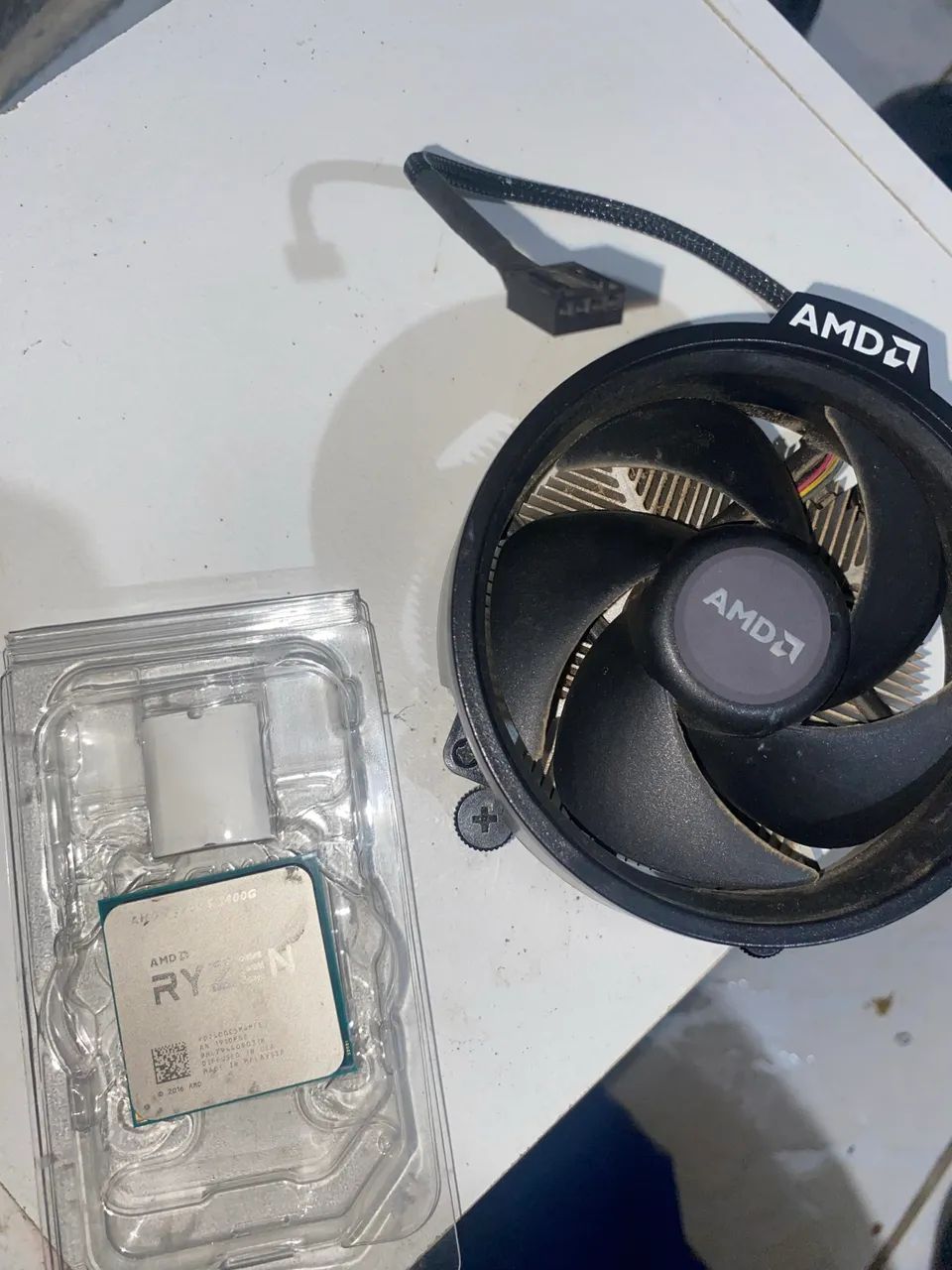 Ryzen 5 2400g + cooler AMD original - Foto 4