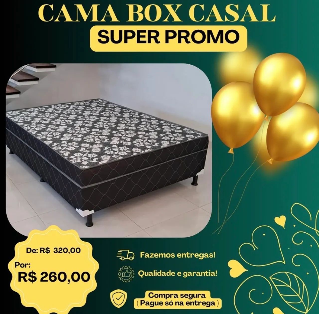 Unibox casal , direto da fábrica 