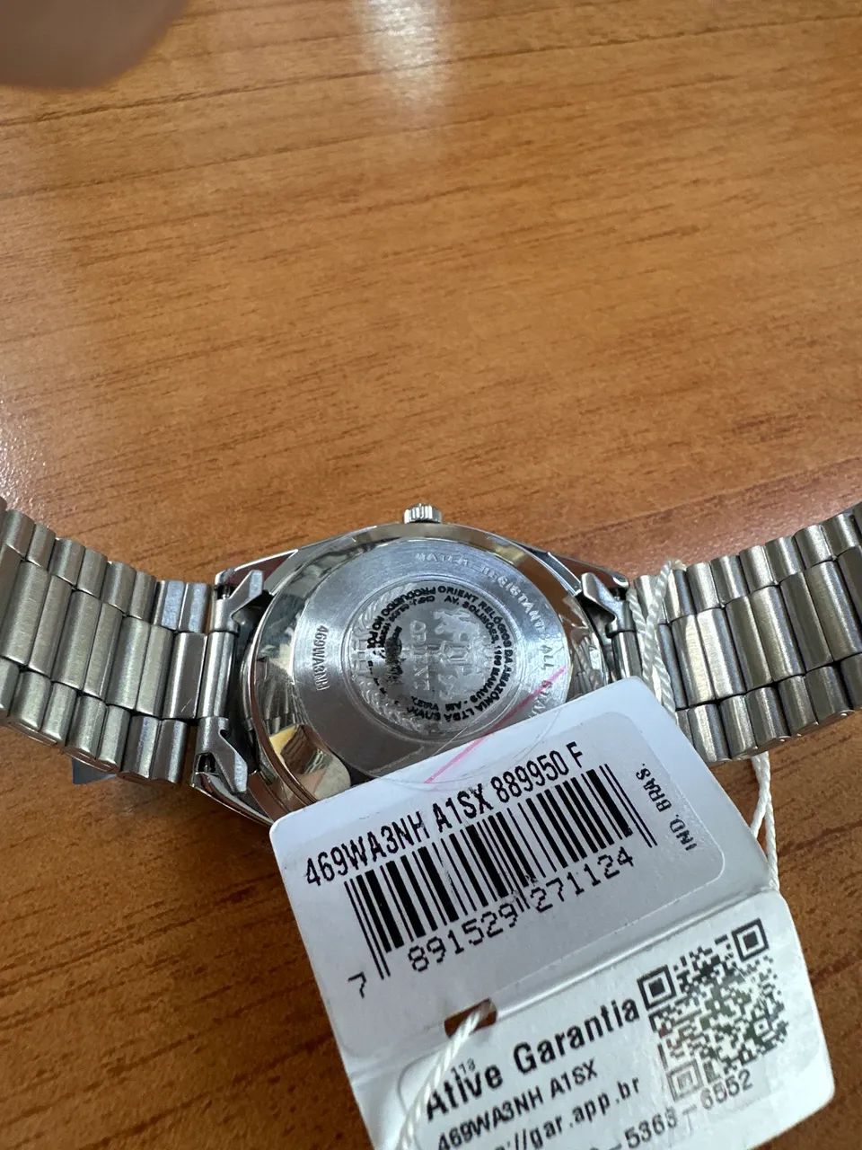 Relógio de pulso orient automático 469WA3NH - Foto 3