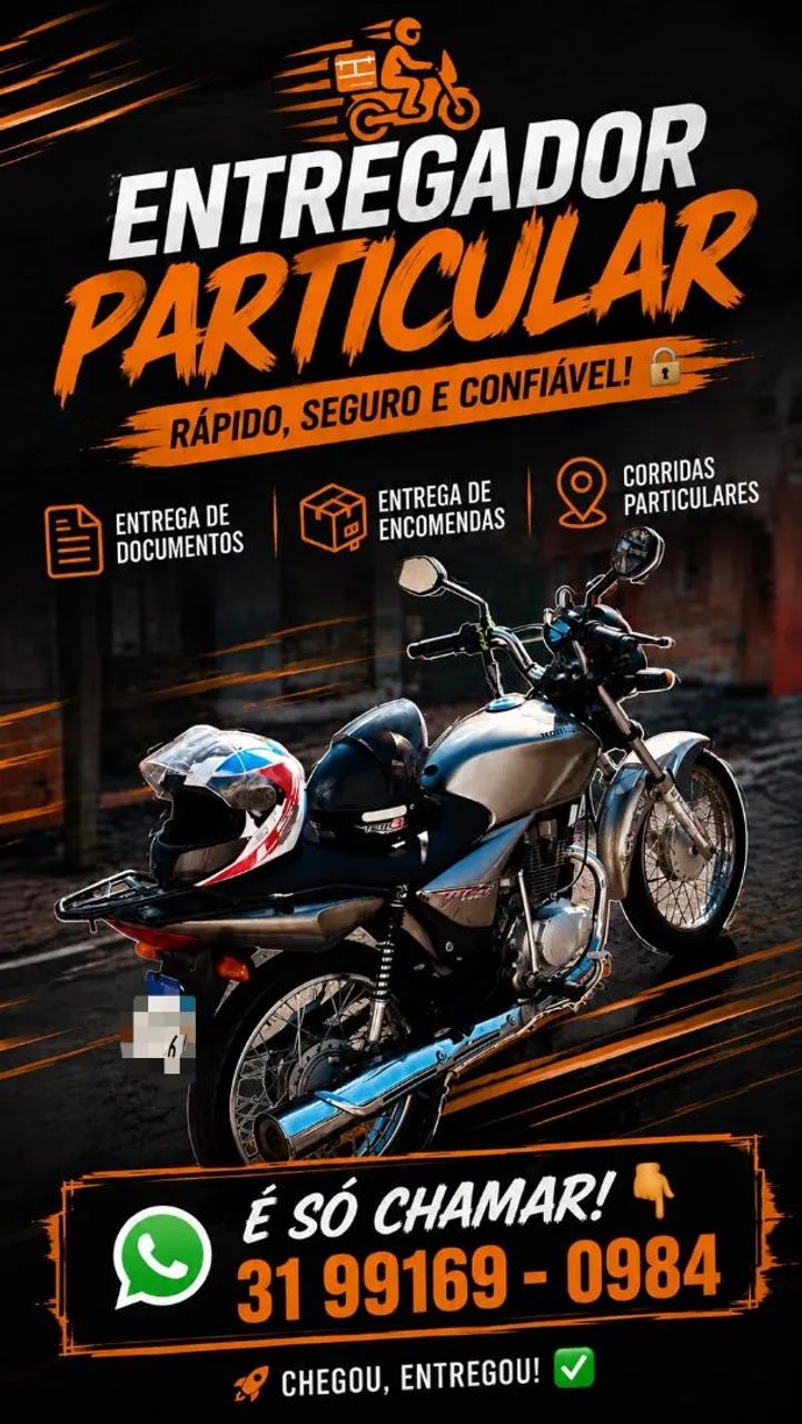 Motoboy motoqueiro 
