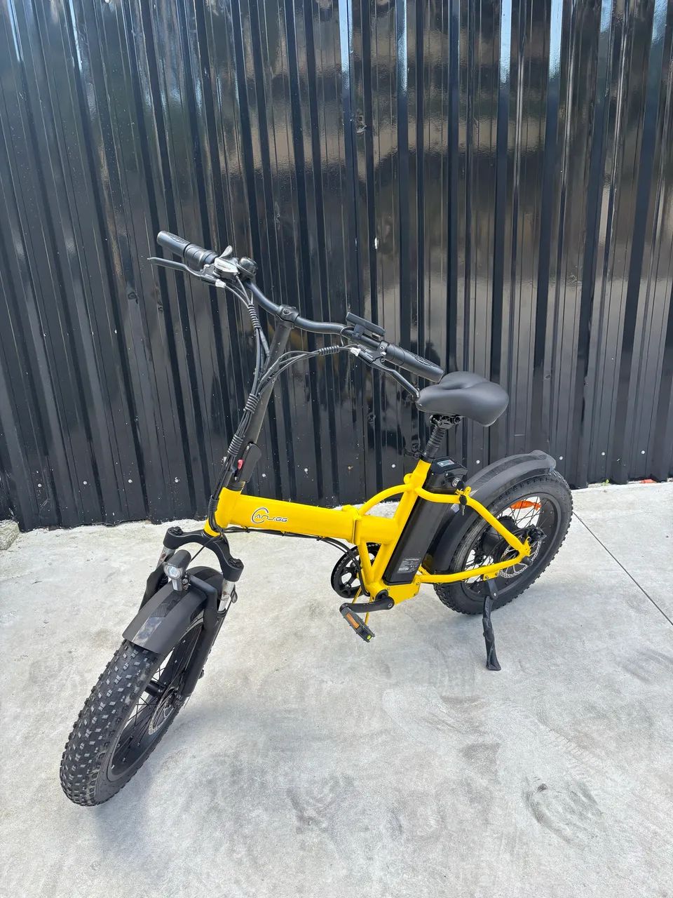 Bike eletrica anjgg amarela 