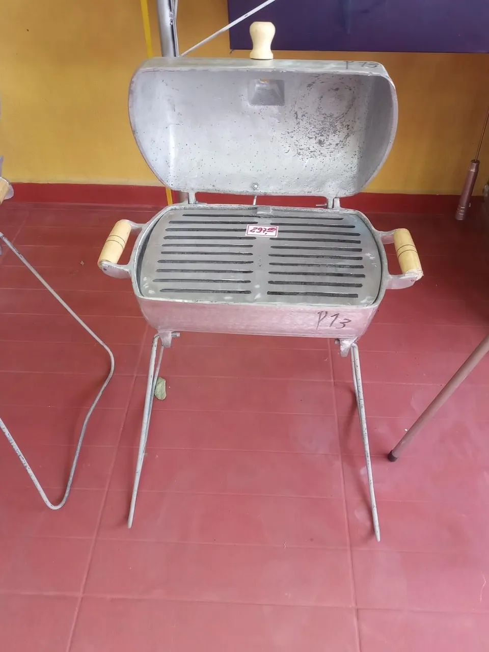 Churrasqueira de Bafo alumínio fundido 