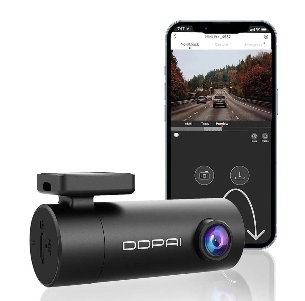 Câmera veicular DDPai mini pro 2k - Foto 2
