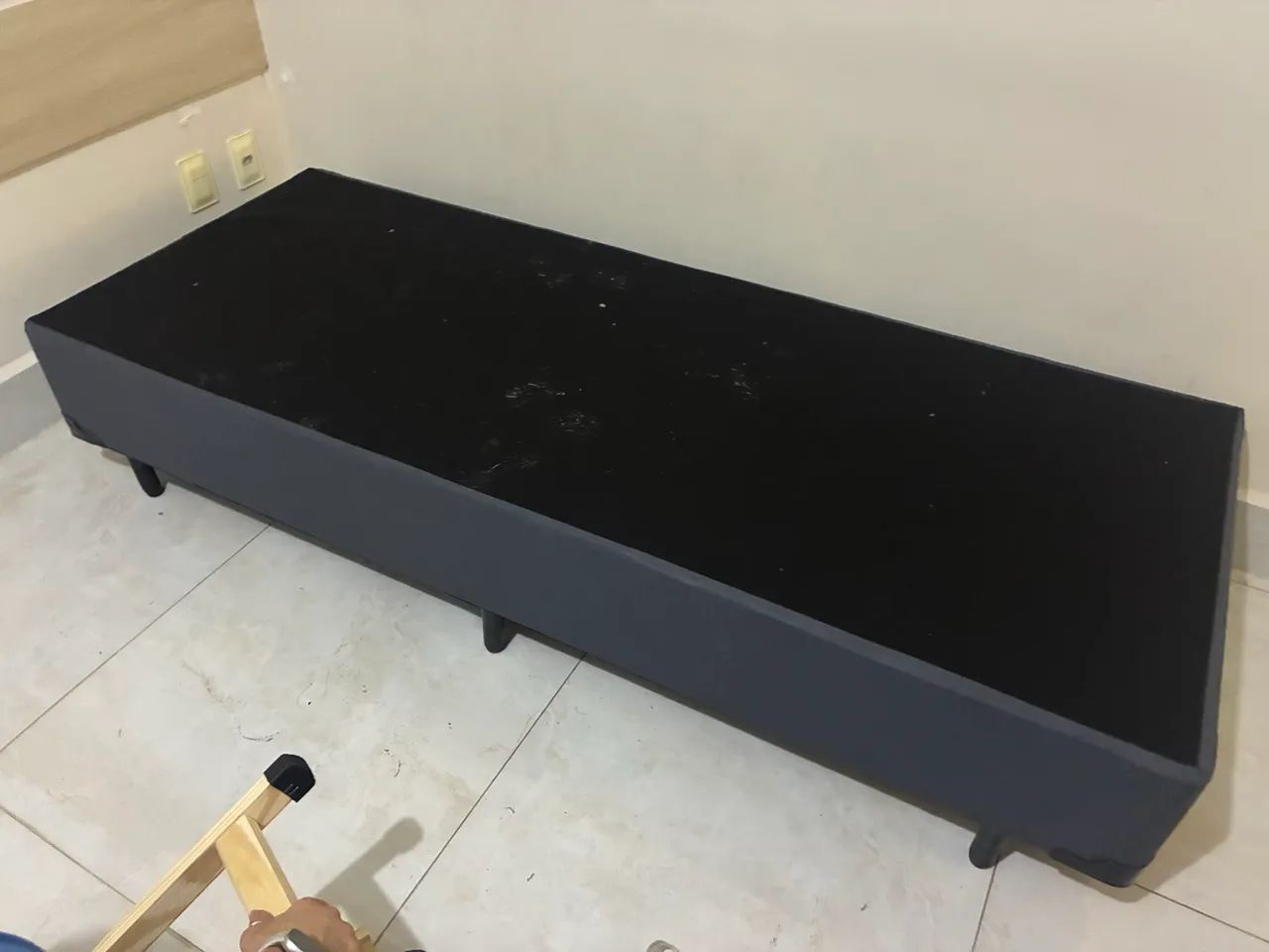 2 camas box solteiro 