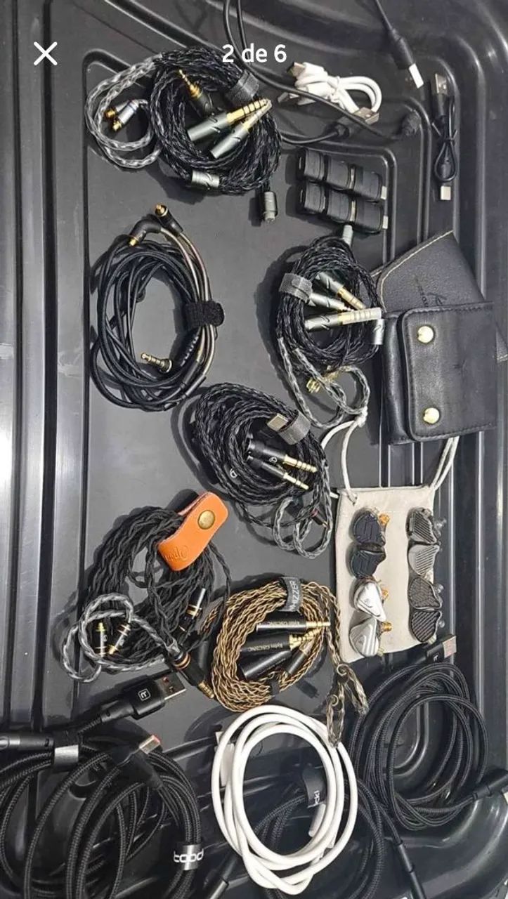 Fones KZ + Cabos - Foto 2