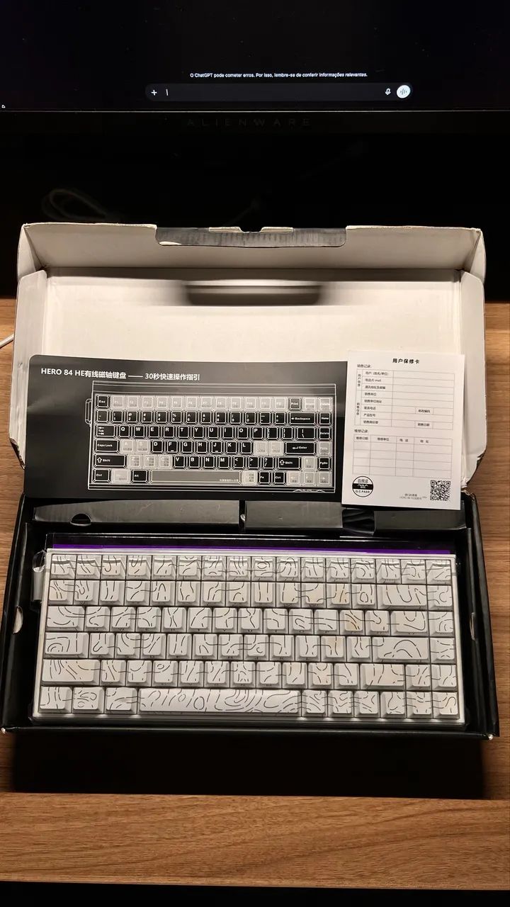 Teclado Magnético Aula Hero 84 HE - Excelente  - Foto 5