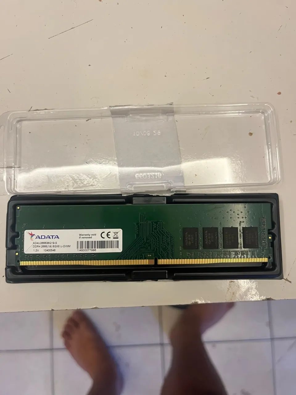 Memória RAM Desktop DDR4 8GB Adata  - Foto 2