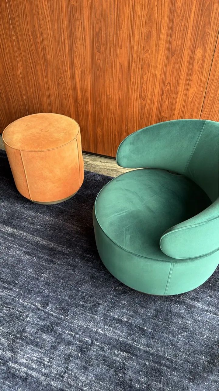 Poltrona Carrie Artefacto verde esmeralda  - Foto 3