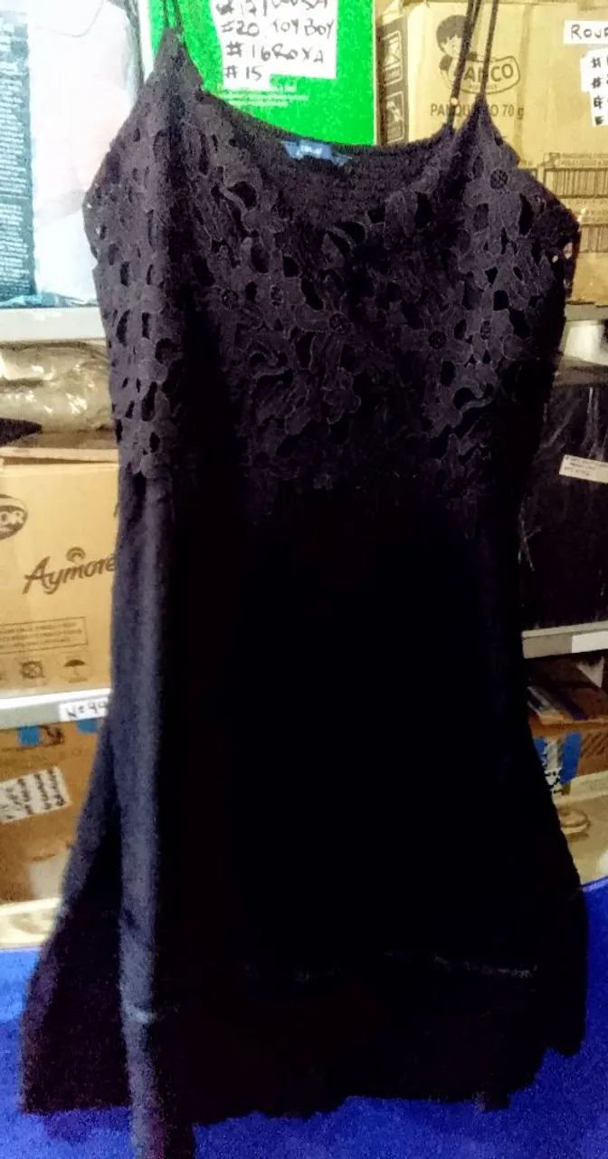 VESTIDO PRETO N°46 (AK CASUAL).