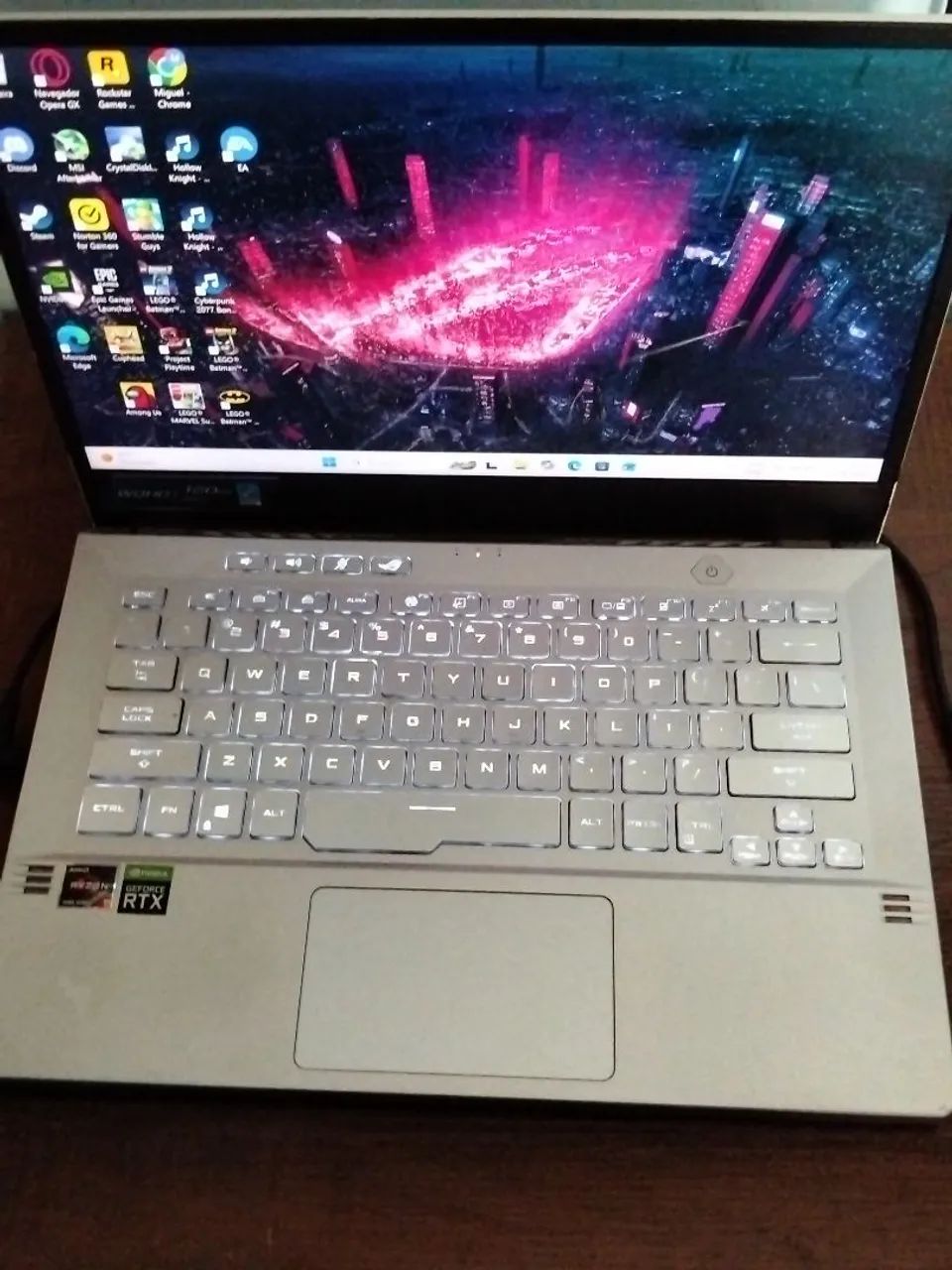 Notebook Asus rog 