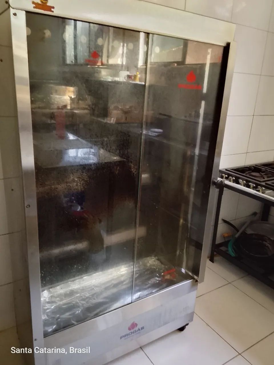 Máquina de frango assado 