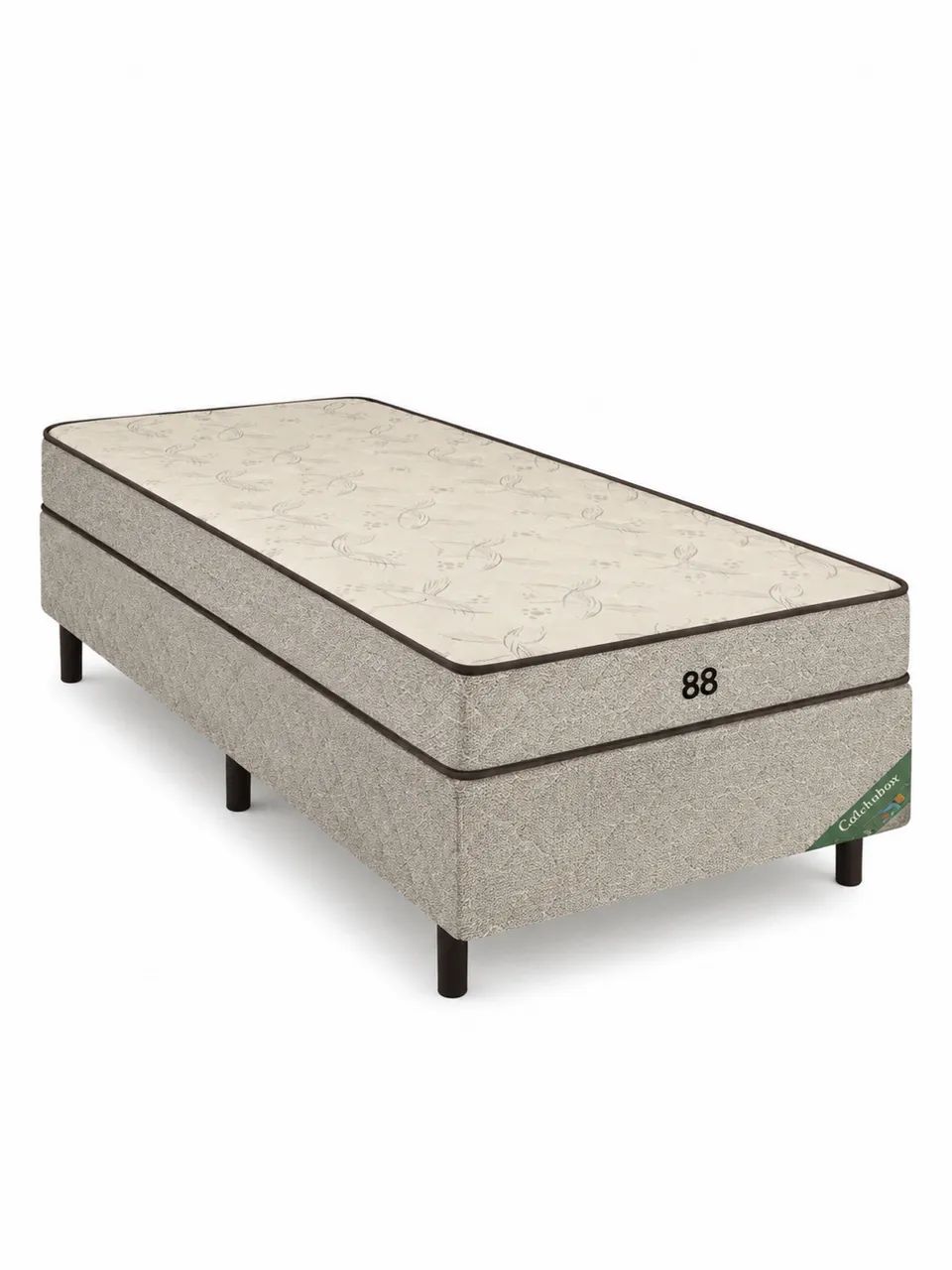 Colchobox de Molas Solteiro 88x188 cm + Pés | Excelente Estado