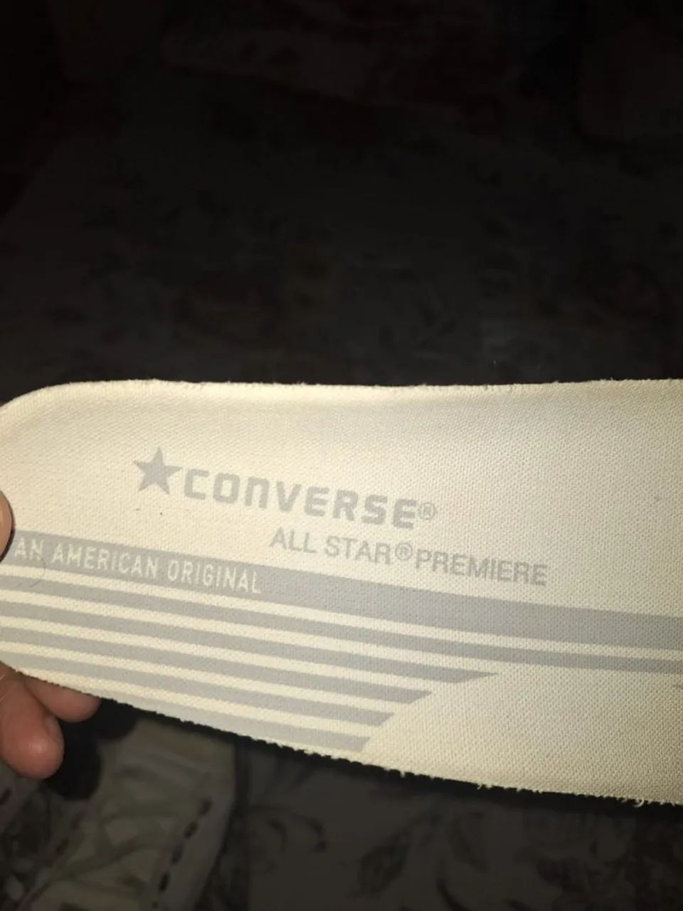 Tênis All Star de couro branco - Foto 5