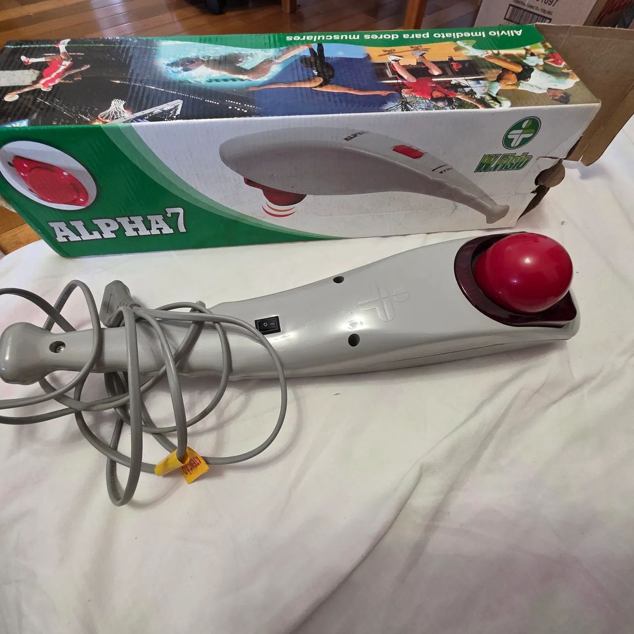 Massageador 150 reais ALPHA 7 BA CAIXA 