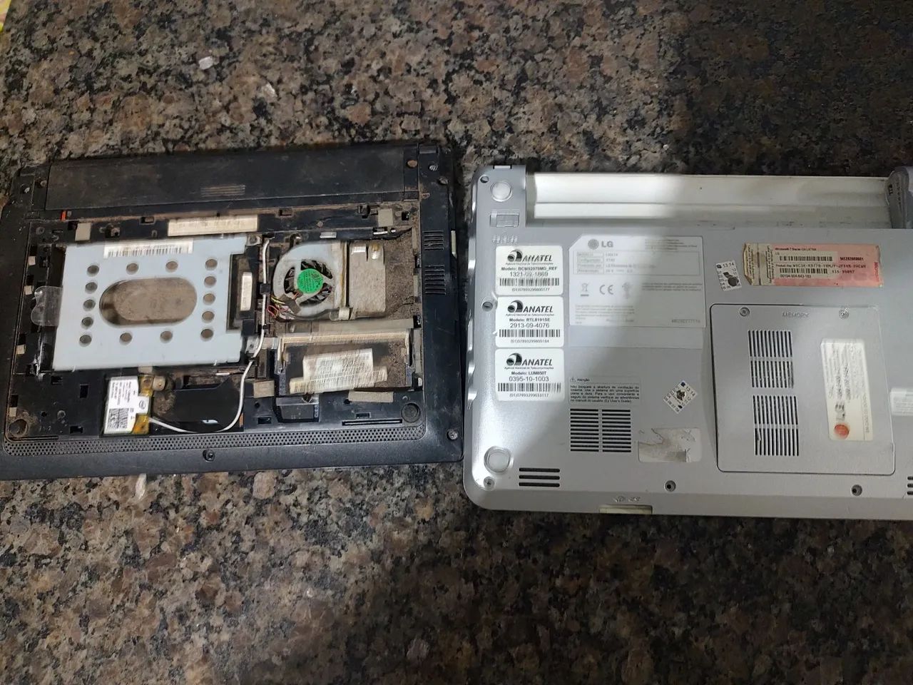 Lote de 4 netbook para uso de peça ou componente com defeito - Foto 5