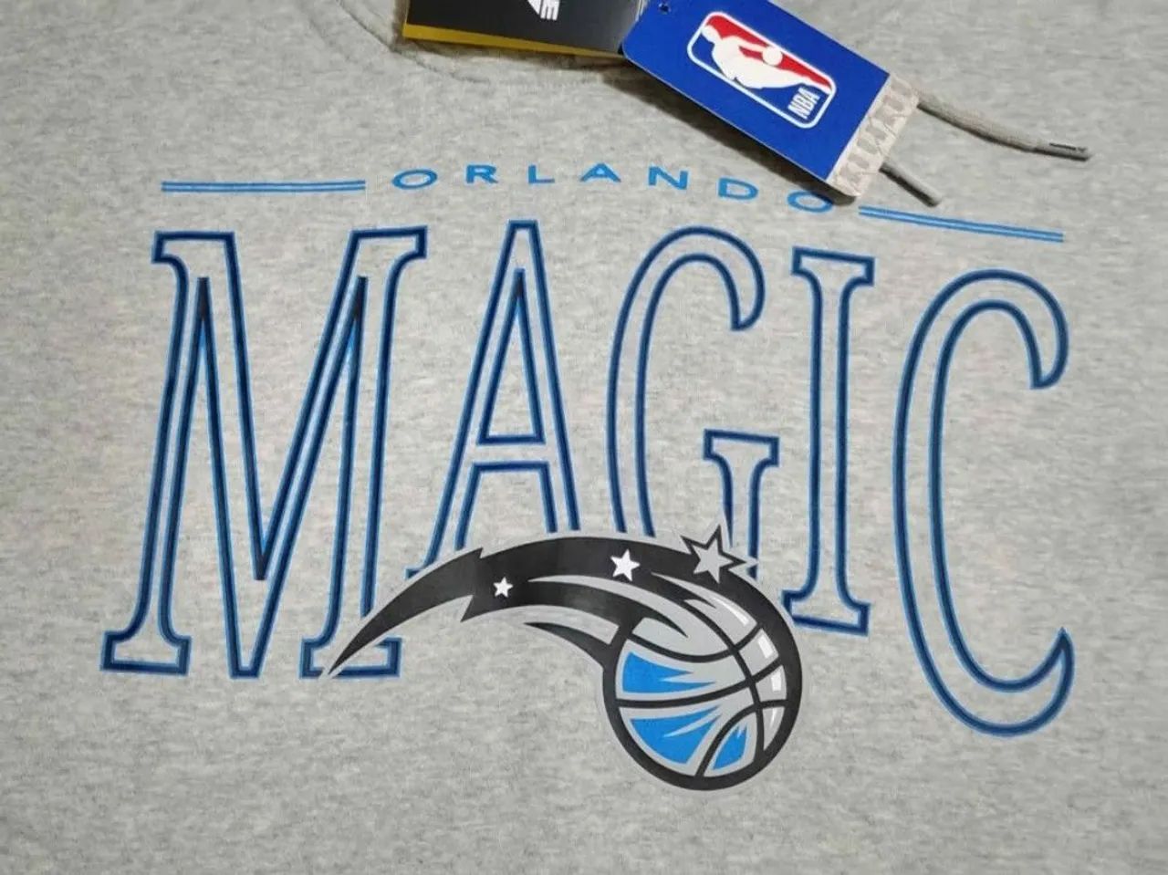 Blusa Moletom NBA Orlando Magic Licenciado Game 7 Nova - Foto 2