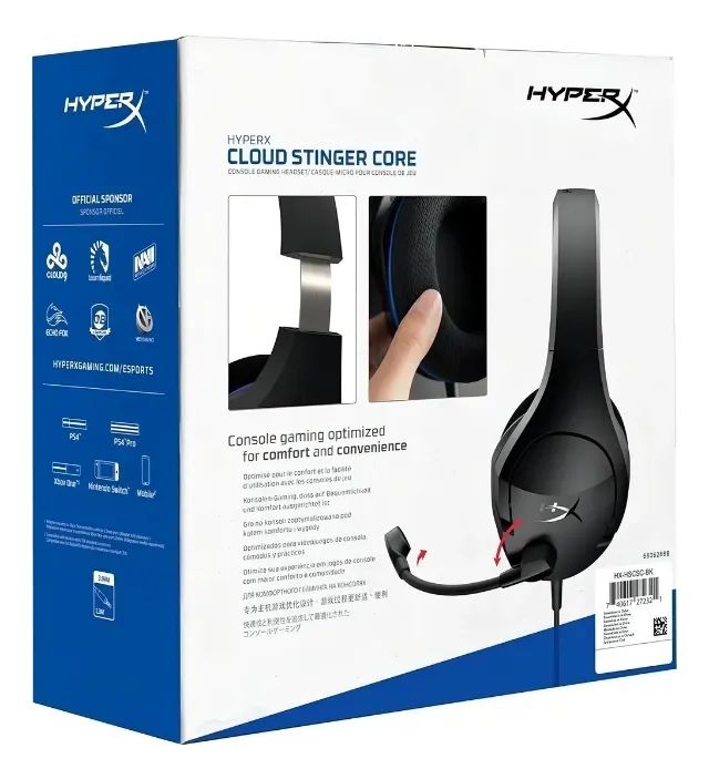 Fone Headset Hyperx Xbox Ps4 Ps5 Gamer Cloud Stinger Core - Foto 2
