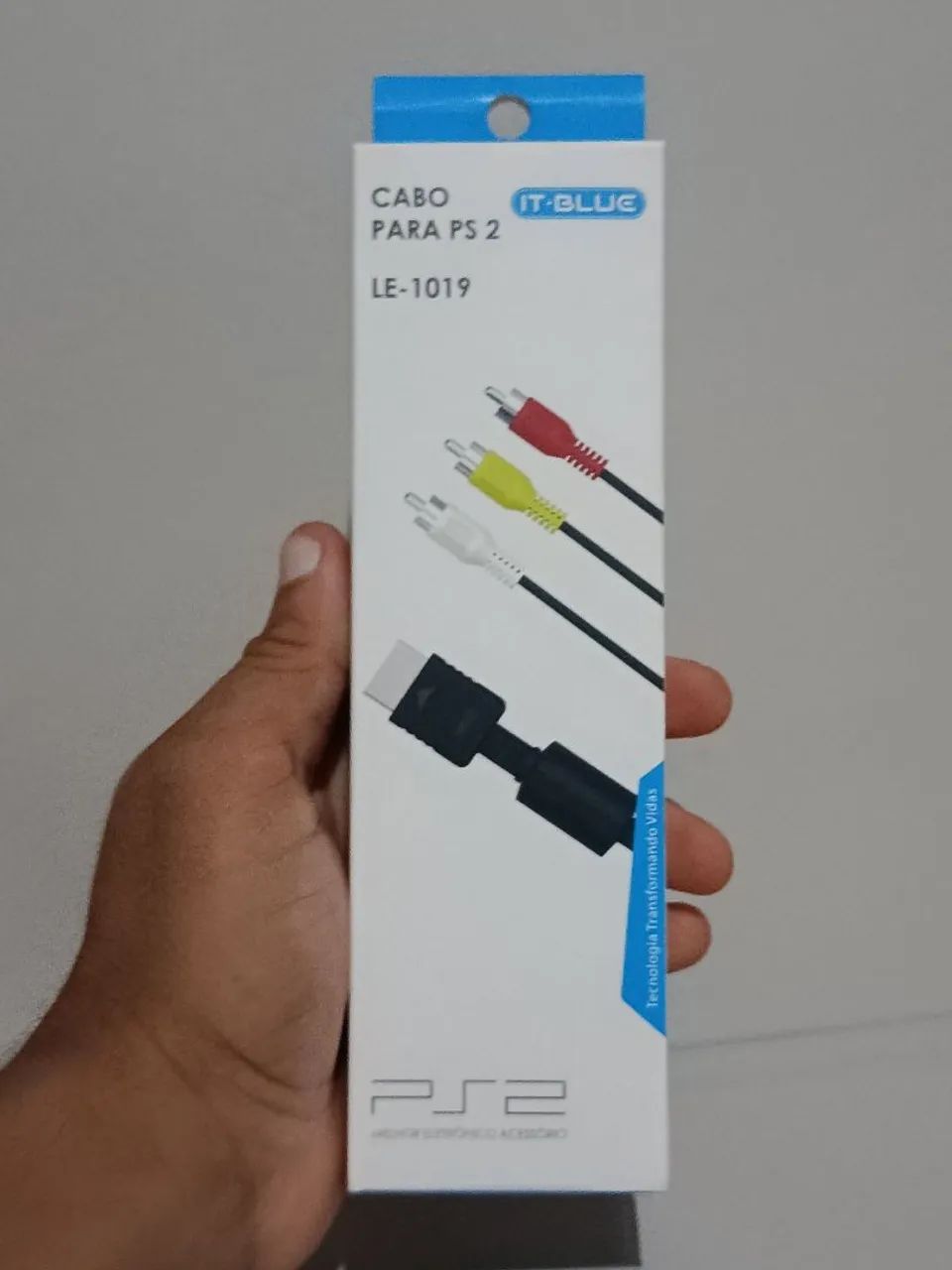 Cabo AV PS2 / PS1 - Imagem e Som na Hora. - Foto 3