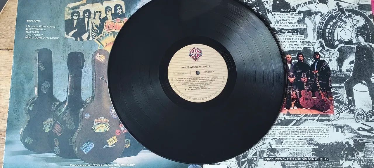 LP - THE TRAVELING WILBURYS - Foto 2