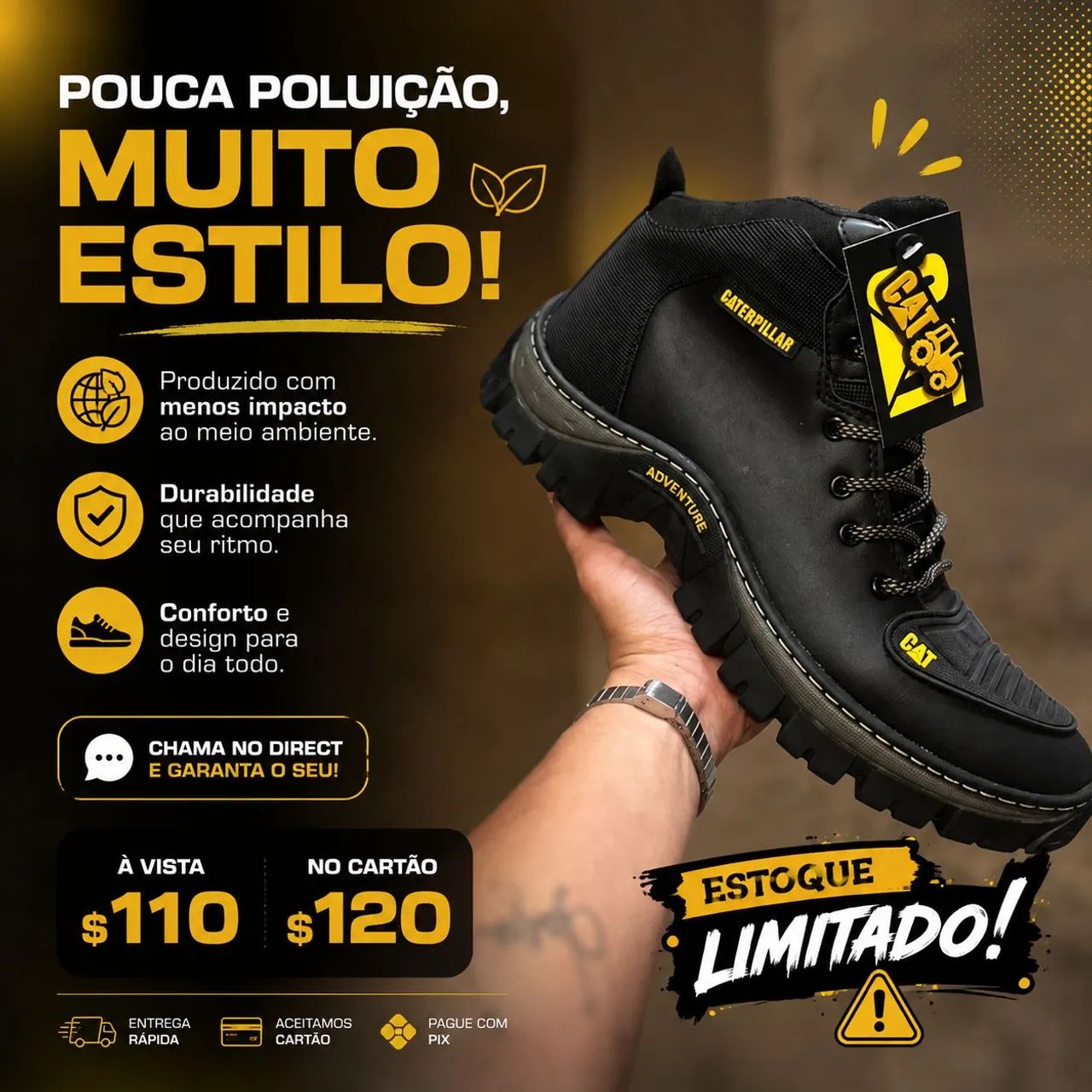 Bota Masculina 