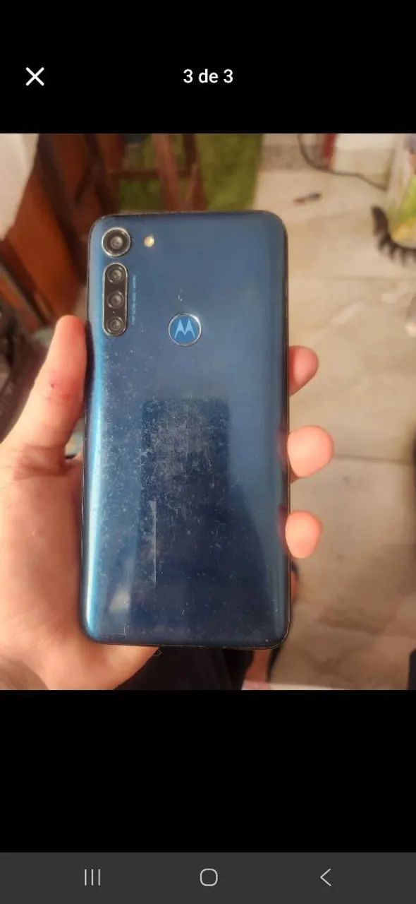 Vendo! Não troco! Celular moto g 8 power - Foto 2
