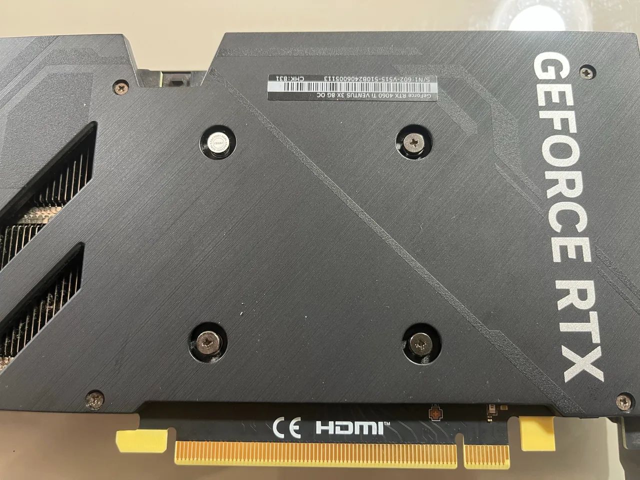 RTX 4060 Ti Ventus 3X 8GB OC  - Foto 5