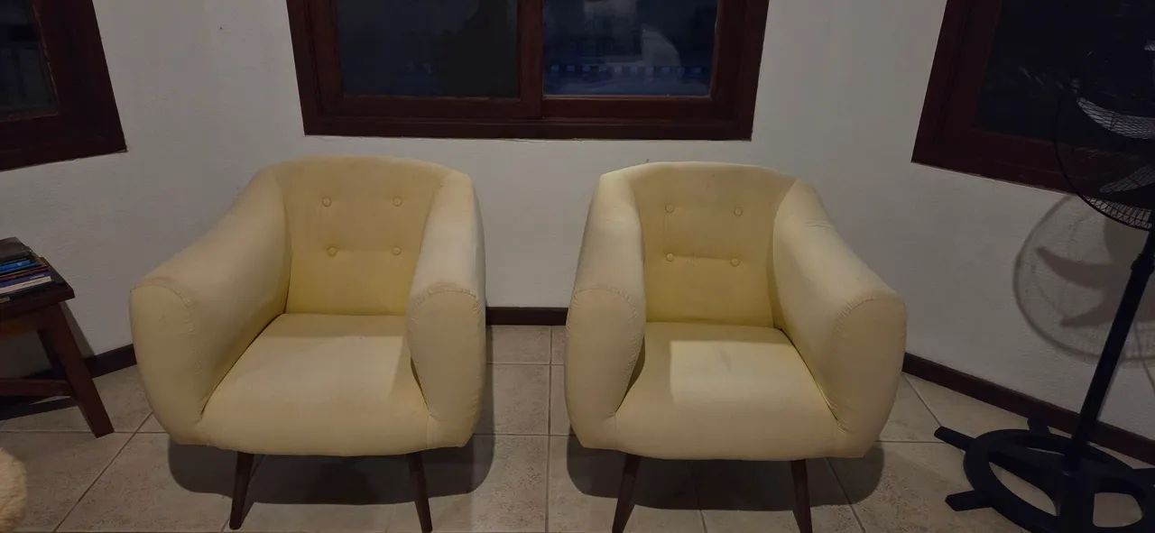 2 Poltronas pés palito  - Foto 2