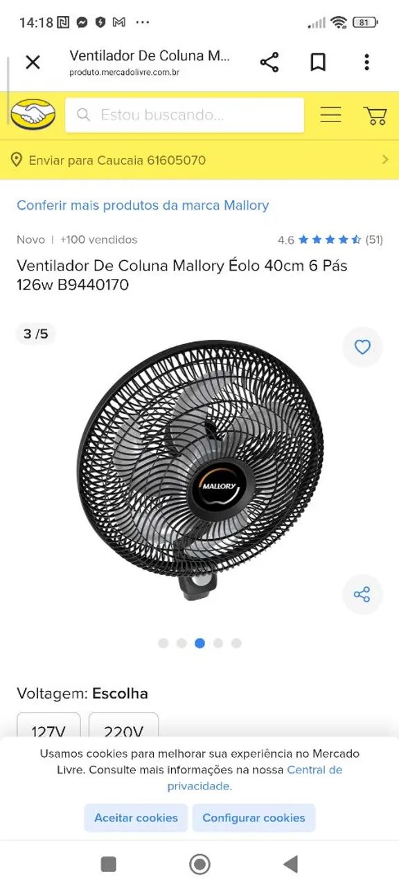 Ventilador  - Foto 2